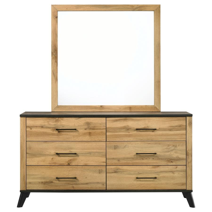 Kaywood - 6 - Drawer Dresser Cabinet Dressers by Coaster Fine Furniture - Walls Furniture & Mattress