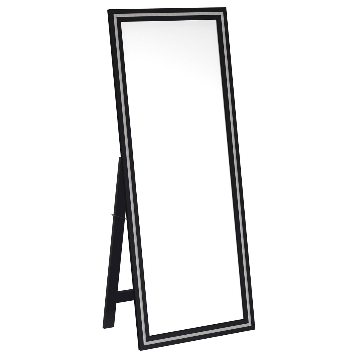 Windrose - Tempered LED Standing Mirror Floor Mirrors by Coaster Fine Furniture - Walls Furniture & Mattress