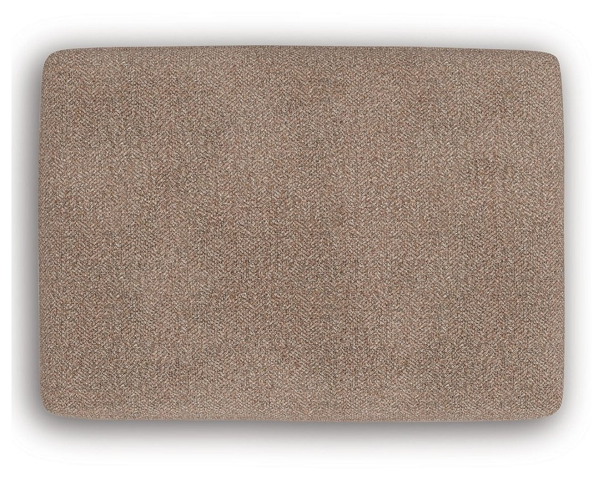 Triston - Peaks - Suede - Ottoman Upholstered Ottomans by Benchcraft® - Walls Furniture & Mattress