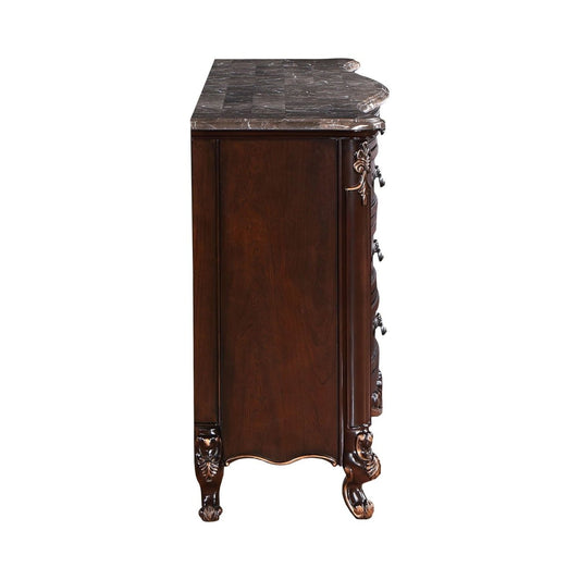 Constantine - Server - Cherry Servers by New Classic - Walls Furniture & Mattress