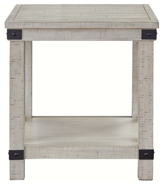 Carynhurst - Rectangular End Table - Whitewash End Tables by Signature Design by Ashley® - Walls Furniture & Mattress