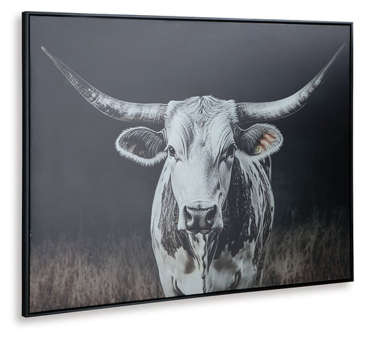 Harlandale - Wall Art - Black / White / Brown Canvas Art by Signature Design by Ashley® - Walls Furniture & Mattress