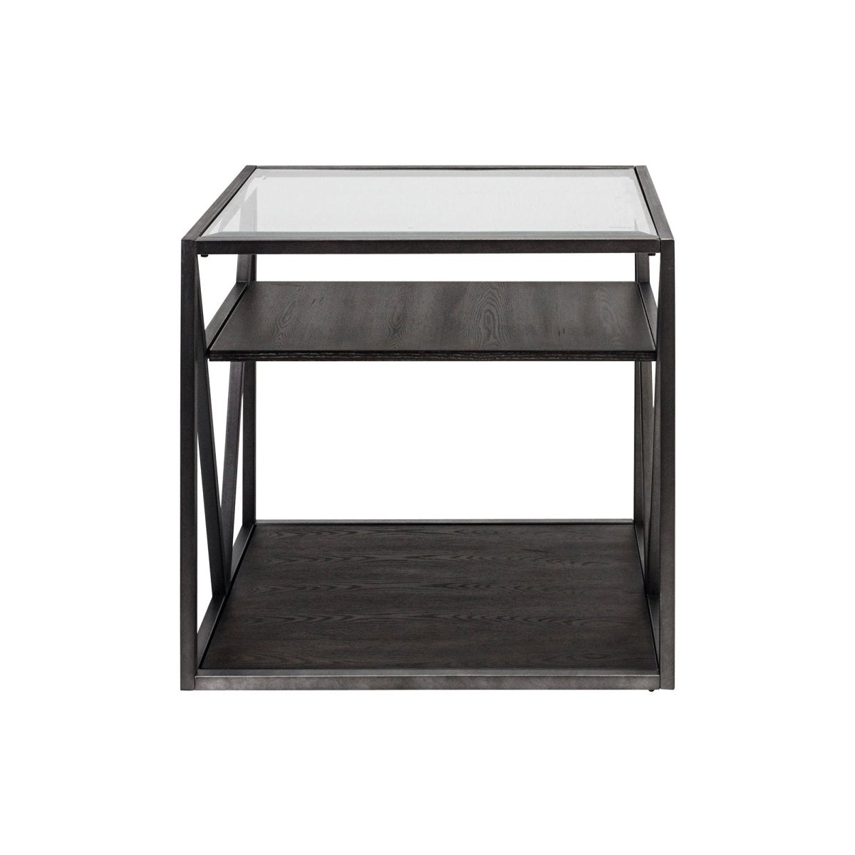 Arista - 3 Piece Table Set (1 Cocktail 2 End Tables) - Dark Gray Table Sets by Liberty Furniture - Walls Furniture & Mattress