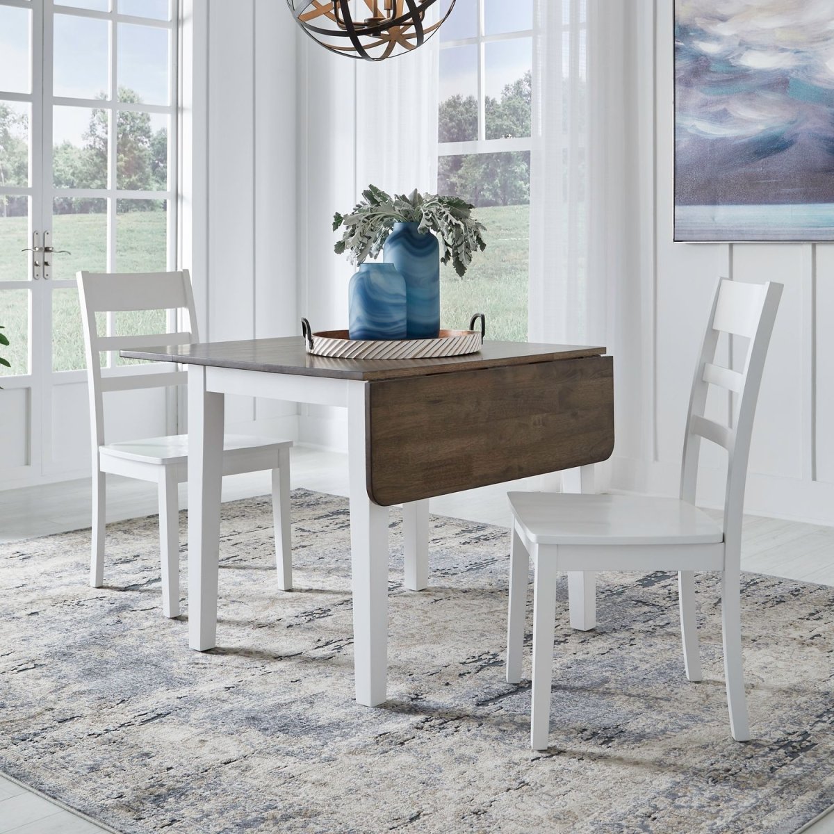 Landale - Drop Leaf Set 3 Piece Dining Room Sets by Liberty Furniture - Walls Furniture & Mattress