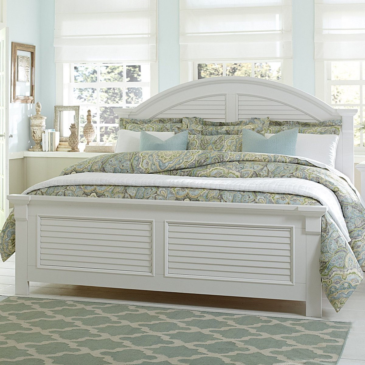 Summer House I - Panel Bed Panel Beds by Liberty Furniture - Walls Furniture & Mattress