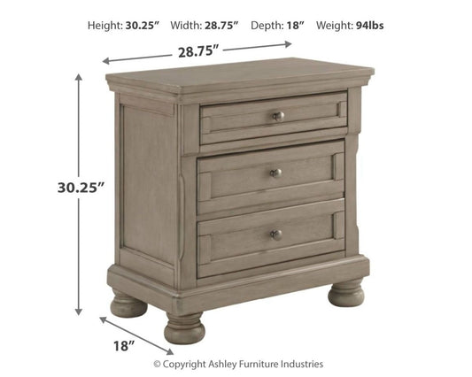 Lettner - Nightstand Accent Nightstands by Signature Design by Ashley® - Walls Furniture & Mattress