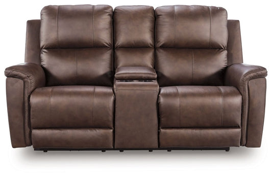 Bleckley - Power Reclining Loveseat With Console / Adjustable Headrest Reclining Loveseats by Signature Design by Ashley® - Walls Furniture & Mattress