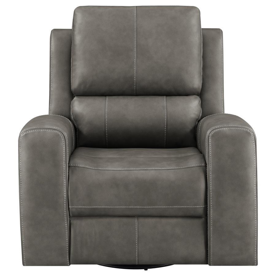 Brickston - Triple Power Swivel Glider Recliner Swivel Glider Chairs by Coaster Fine Furniture - Walls Furniture & Mattress
