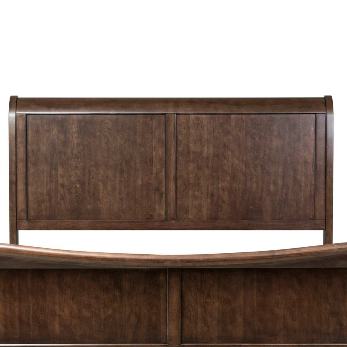 Rustic Traditions - Sleigh Headboard Sleigh Headboards by Liberty Furniture - Walls Furniture & Mattress