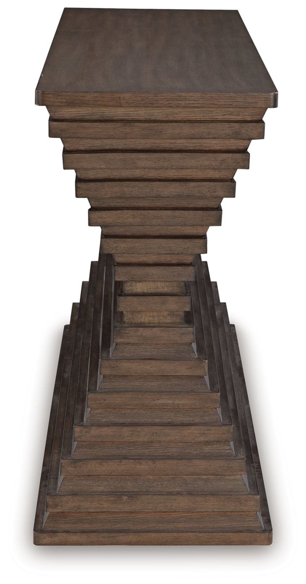 Hannodream - Sofa Table - Warm Brown Sofa Tables by Signature Design by Ashley® - Walls Furniture & Mattress