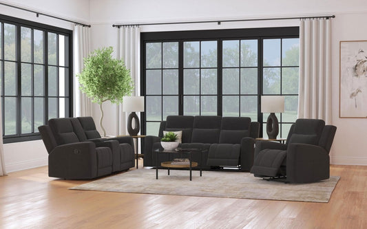Brentwood - Upholstered Reclining Sofa Set Reclining Sofas & Loveseats by Coaster Fine Furniture - Walls Furniture & Mattress