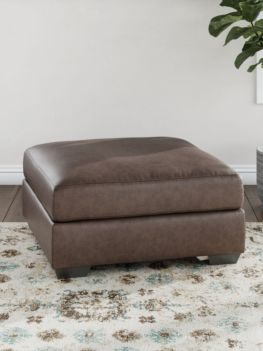 WillowBend - Umber - Oversized Accent Ottoman Accent Ottomans by Signature Design by Ashley® - Walls Furniture & Mattress