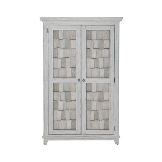 River Place - Armoire - White Wardrobes by Liberty Furniture - Walls Furniture & Mattress