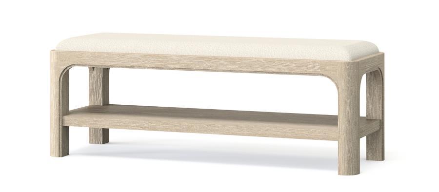 Solano - 49" Bedroom Bed End Bench - Weathered Mango Bed Benches by Coaster Fine Furniture - Walls Furniture & Mattress