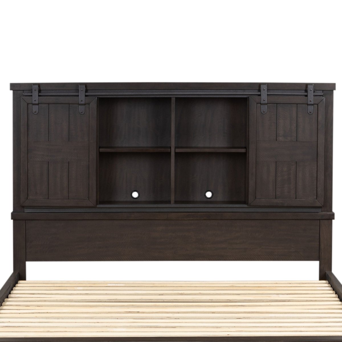 Thornwood Hills - Headboard Bookcase Headboards by Liberty Furniture - Walls Furniture & Mattress