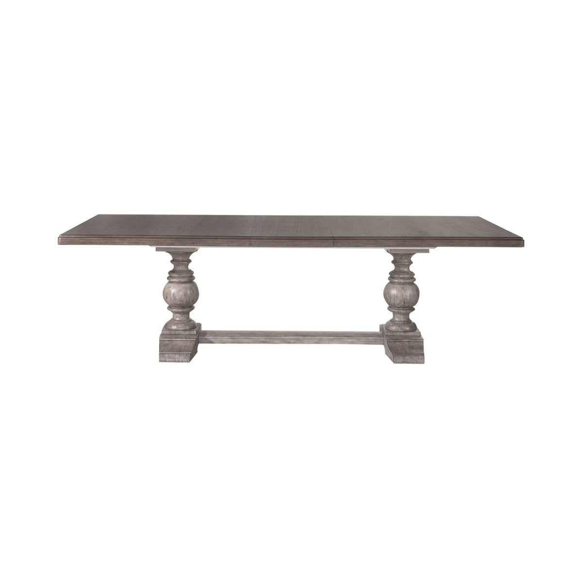 River Place - Trestle Table - Gray Dining Tables by Liberty Furniture - Walls Furniture & Mattress