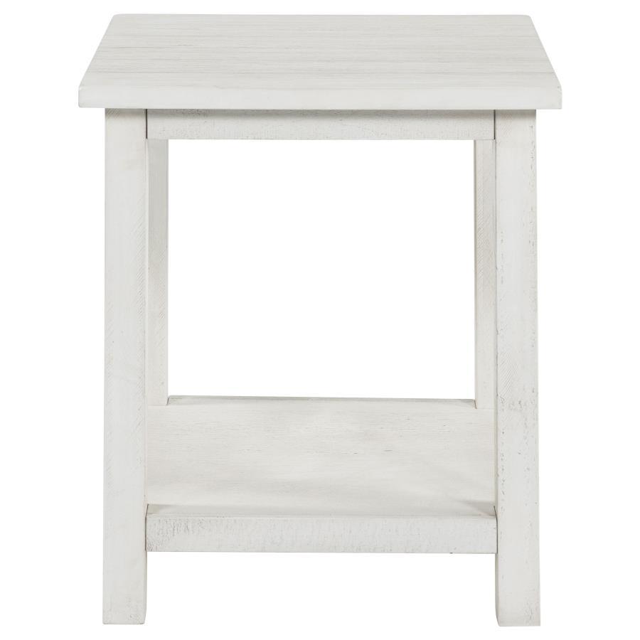 Payne - Wood End Table with Shelf End Tables by Coaster Fine Furniture - Walls Furniture & Mattress