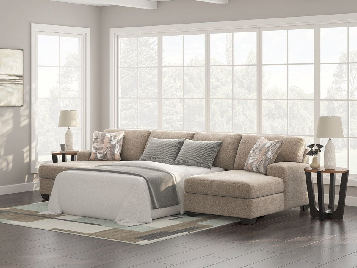 Seyler Lane - Sectional Stationary Sectionals by Benchcraft® - Walls Furniture & Mattress
