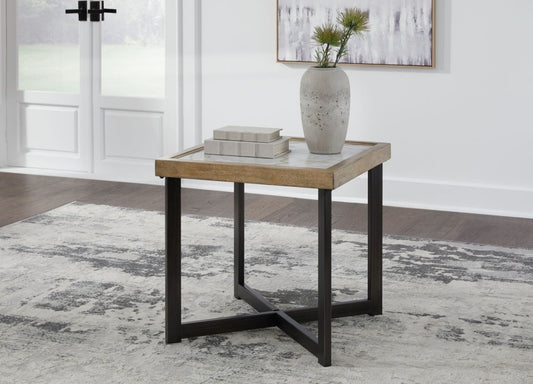 Montia - Square End Table - Multi End Tables by Signature Design by Ashley® - Walls Furniture & Mattress