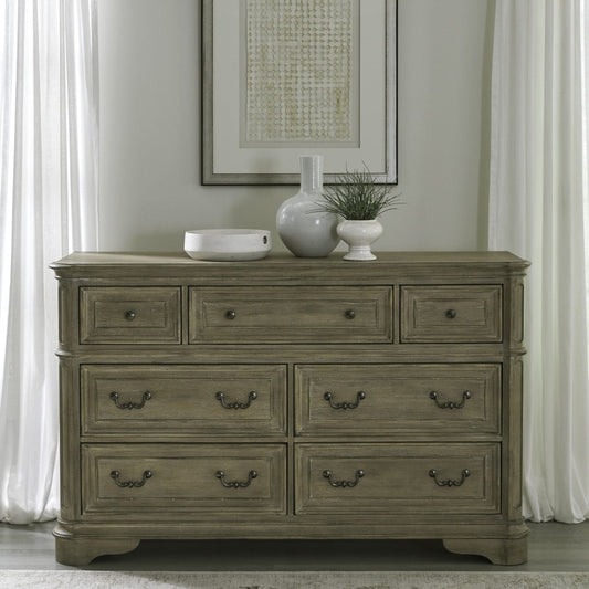 Magnolia Manor - 7 Drawer Dresser Dressers by Liberty Furniture - Walls Furniture & Mattress