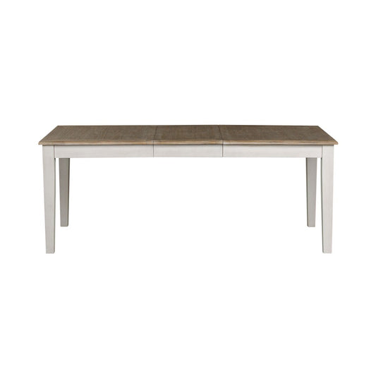 Summerville - Rectangular Leg Table - White Dining Tables by Liberty Furniture - Walls Furniture & Mattress