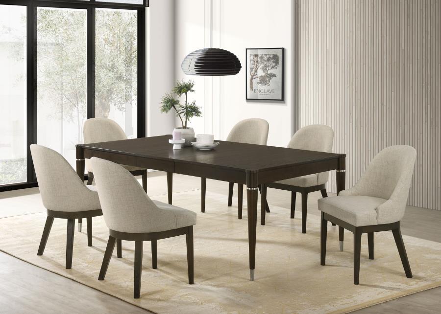 Reseda - Rectangular Dining Set 7 Piece Dining Room Sets by Coaster Fine Furniture - Walls Furniture & Mattress