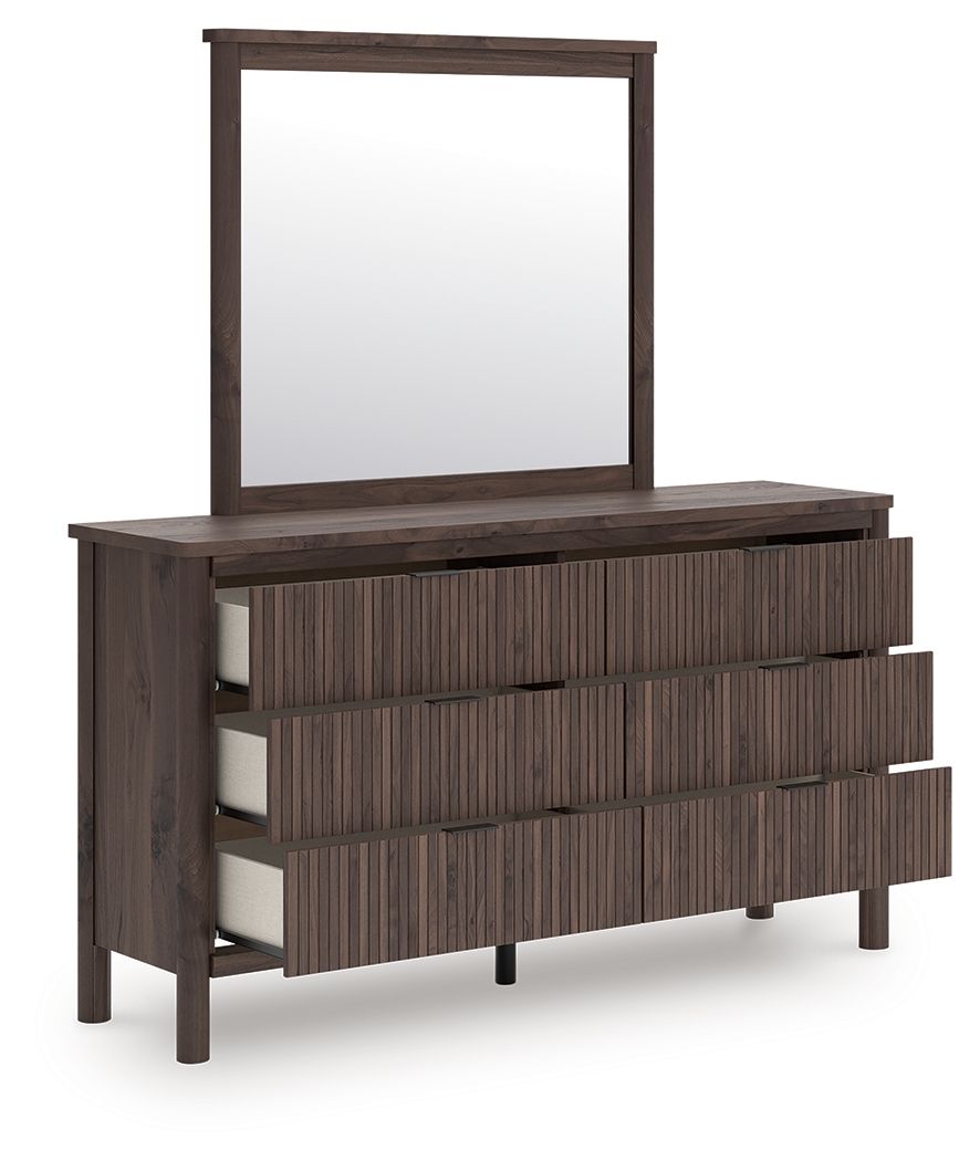 Pamytta - Six Drawer Dresser Dressers by Signature Design by Ashley® - Walls Furniture & Mattress