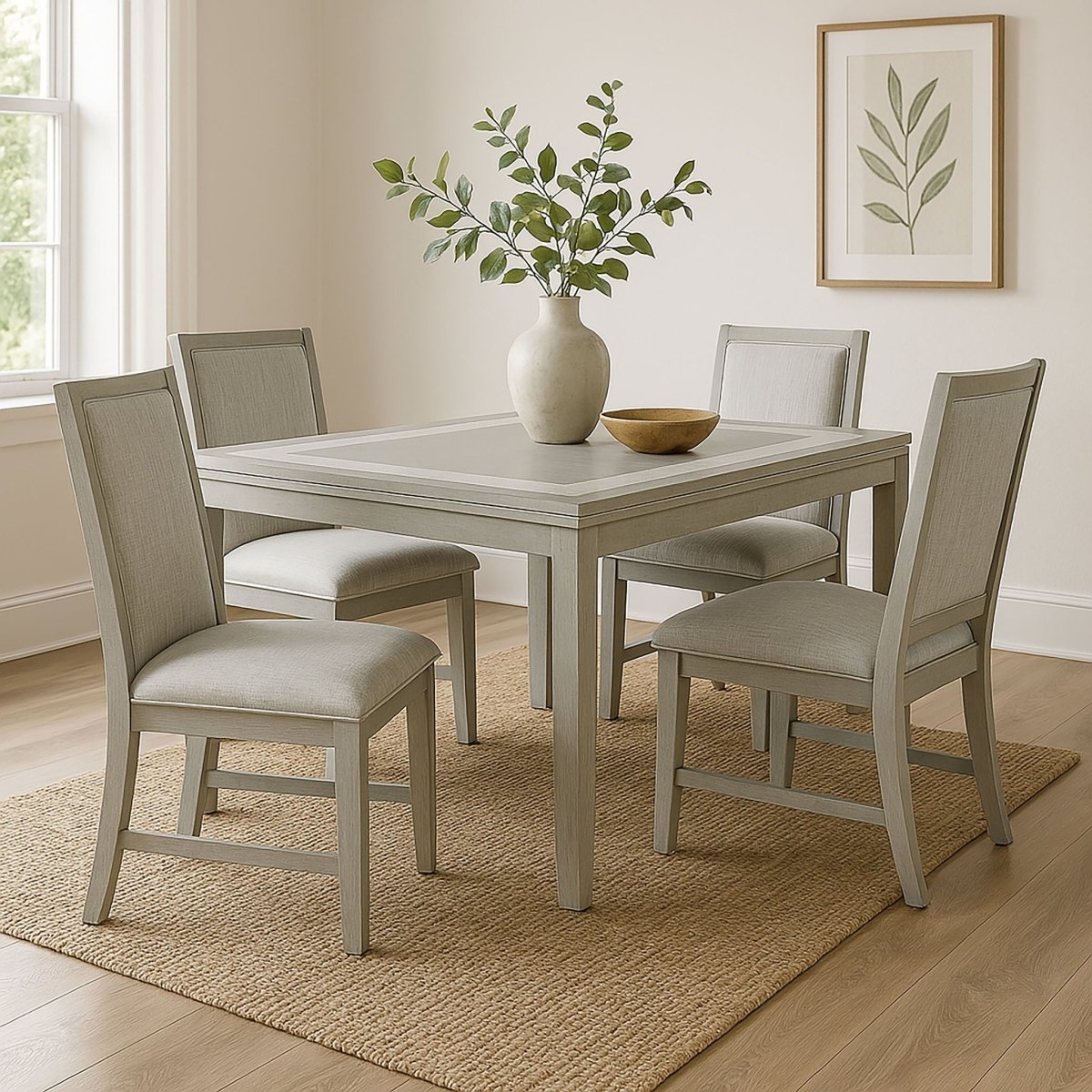 Fiona - Dining Table Set 5 Piece Dining Room Sets by New Classic - Walls Furniture & Mattress
