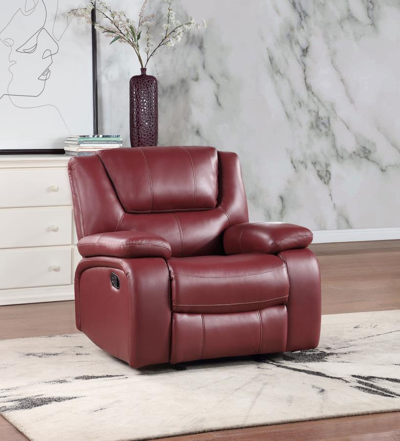 Camila - Upholstered Glider Recliner Chair Glider Chairs by Coaster Fine Furniture - Walls Furniture & Mattress