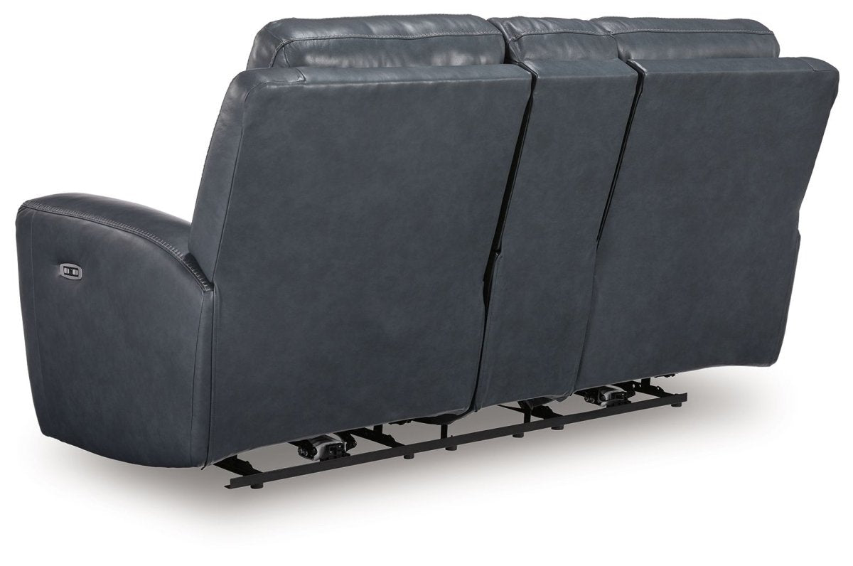 Next Move - Power Reclining Loveseat With Console / Adjustable Headrest Reclining Loveseats by Signature Design by Ashley® - Walls Furniture & Mattress