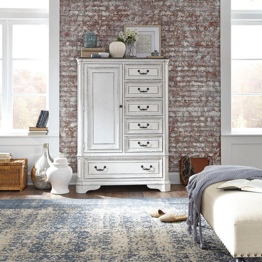 Magnolia Manor - Master Chest - White Accent Chests by Liberty Furniture - Walls Furniture & Mattress