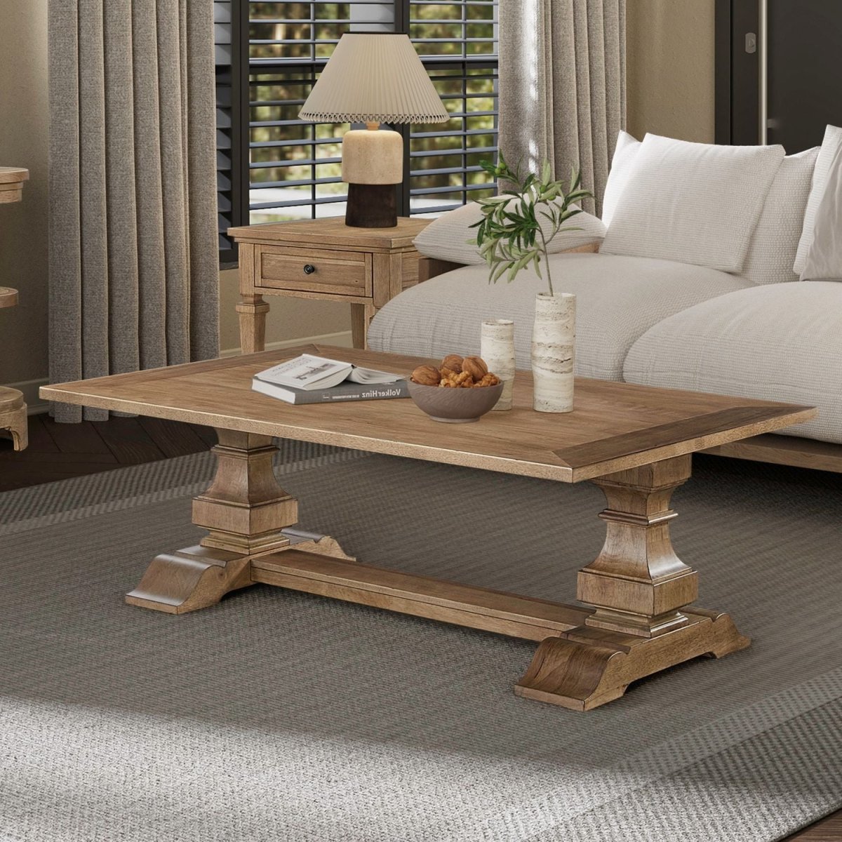 Haven Hills - 3 Piece Table Set - Camel Beige Table Sets by Liberty Furniture - Walls Furniture & Mattress