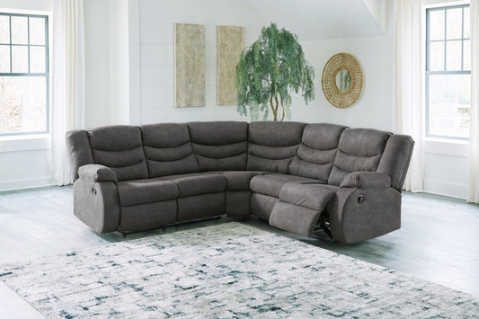 Partymate - Reclining Sectional Reclining Sectionals by Signature Design by Ashley® - Walls Furniture & Mattress