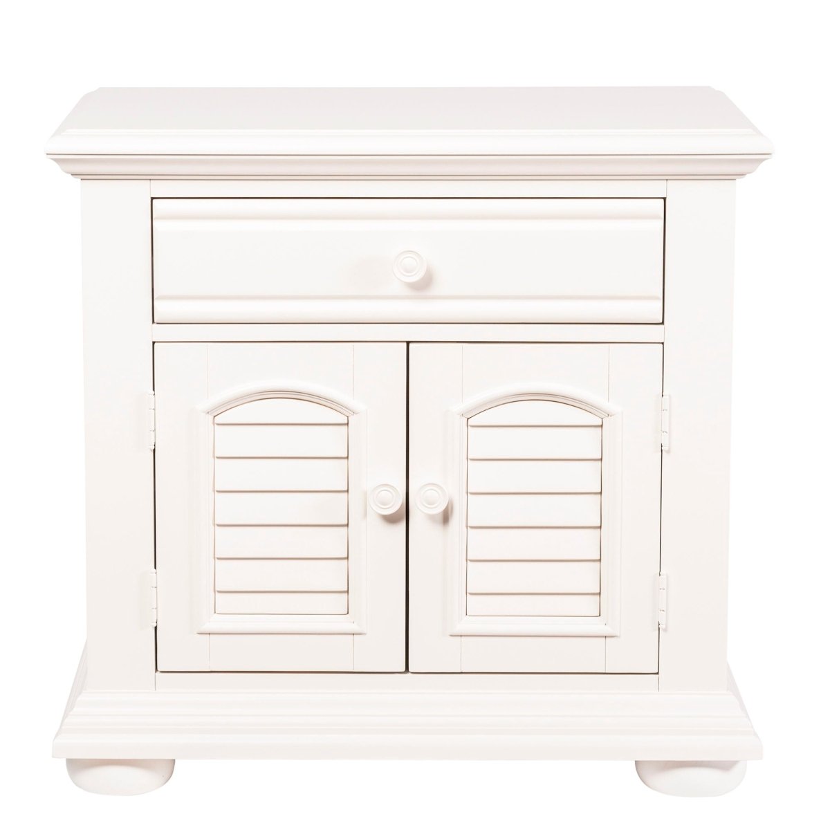 Summer House - Nightstand - White Accent Nightstands by Liberty Furniture - Walls Furniture & Mattress