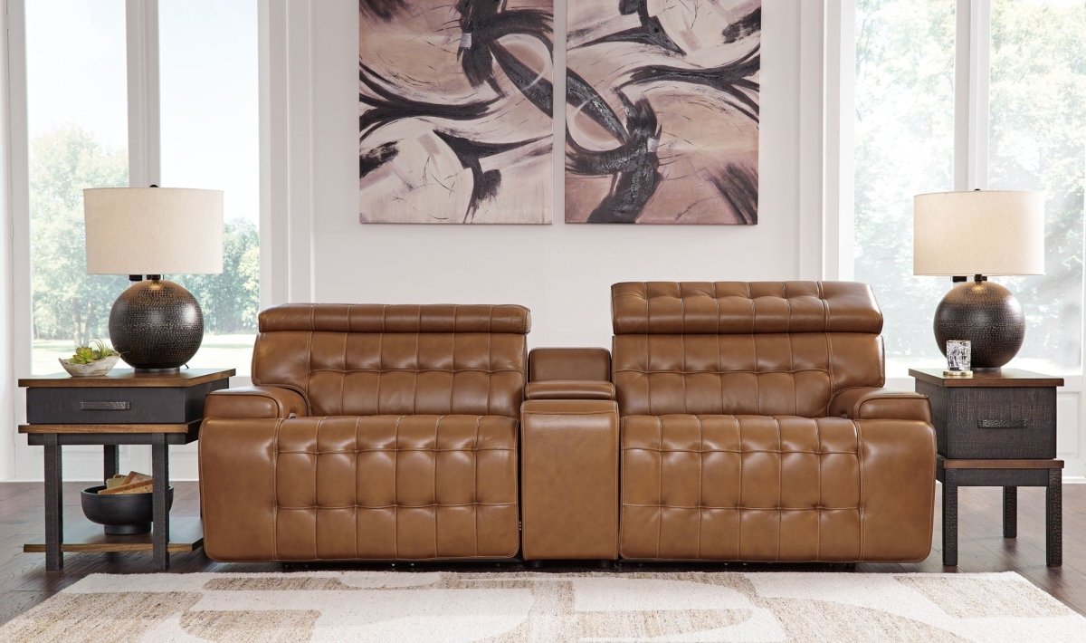 Temmpton - Power Reclining Sectional Reclining Sectionals by Signature Design by Ashley® - Walls Furniture & Mattress
