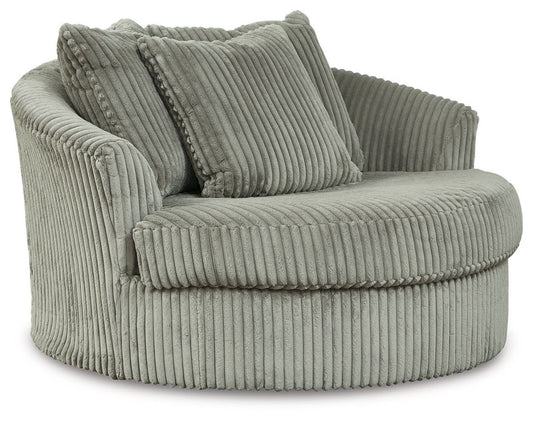 Lindyn - Oversized Swivel Accent Chair Swivel Chairs by Signature Design by Ashley® - Walls Furniture & Mattress