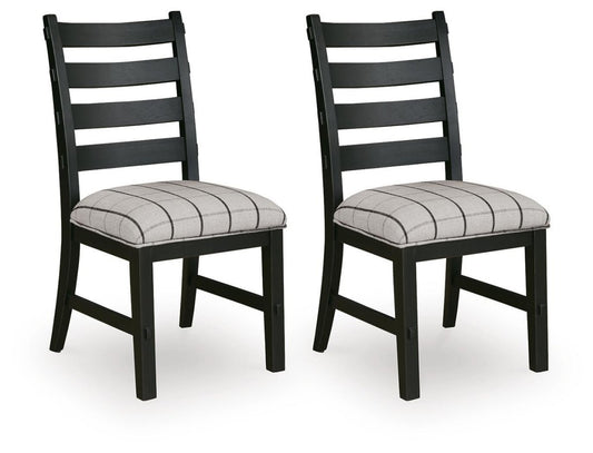 Ridgester - Dining Upholstered Side Chair (Set of 2) Chair Sets by Benchcraft® - Walls Furniture & Mattress