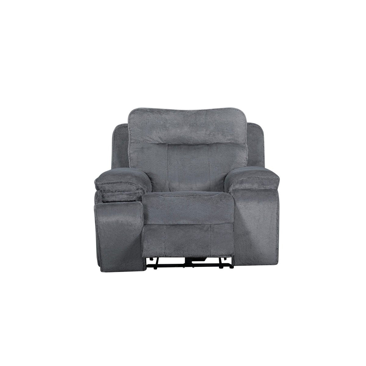 Teddy - Recliner With Power Headrest & Footrest - Gray Reclining Chairs by New Classic - Walls Furniture & Mattress