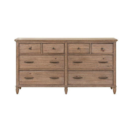 Hickory Grove - 6 Drawer Chest - Brown Accent Chests by Liberty Furniture - Walls Furniture & Mattress
