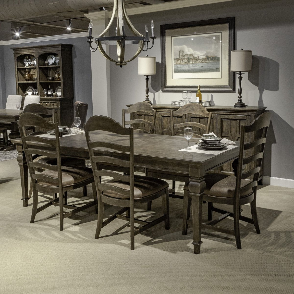 Paradise Valley - Rectangular Table Set 5 Piece Dining Room Sets by Liberty Furniture - Walls Furniture & Mattress