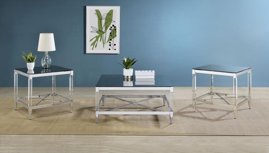 Lindley - Square Coffee And End Table Set Table Sets by Coaster Fine Furniture - Walls Furniture & Mattress