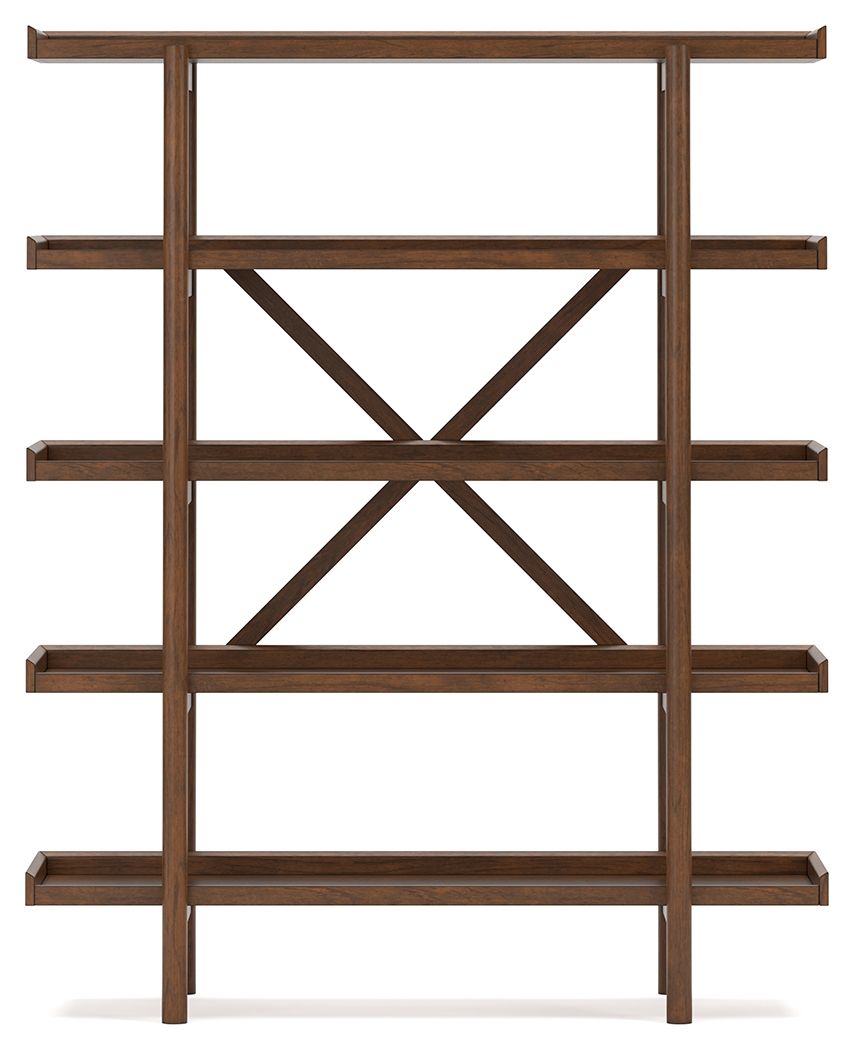 Lyncott - Bookcase - Brown Etageres by Signature Design by Ashley® - Walls Furniture & Mattress