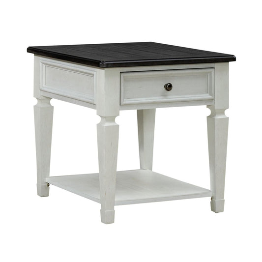 Allyson Park - Drawer End Table - White