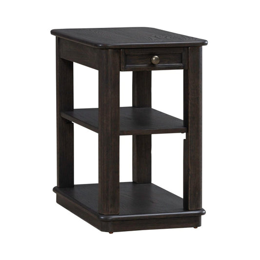 Wallace - Chair Side Table - Brown Chair Side Tables by Liberty Furniture - Walls Furniture & Mattress