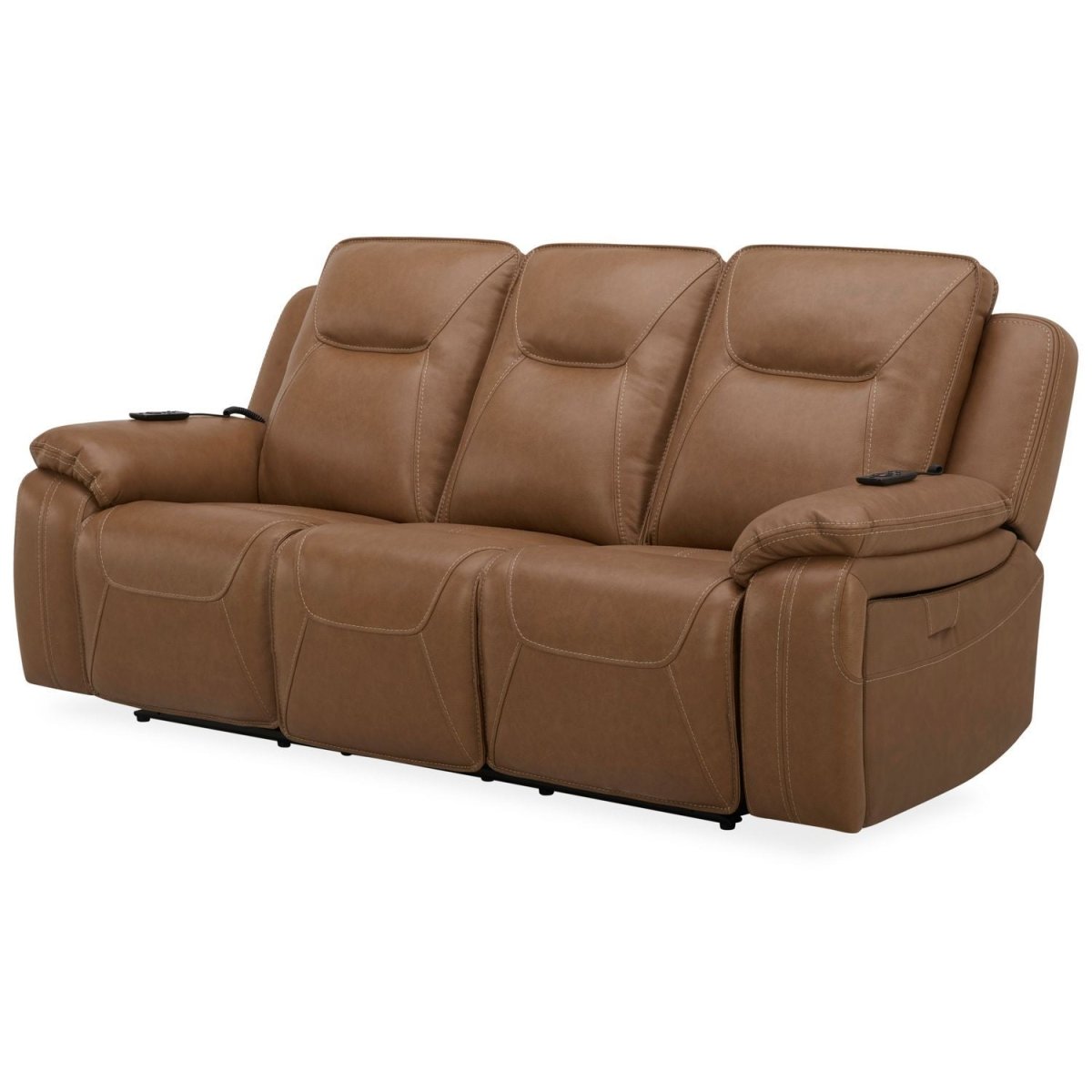 Callihan - Sofa P3 & ZW - Brown Reclining Sofas by Liberty Furniture - Walls Furniture & Mattress