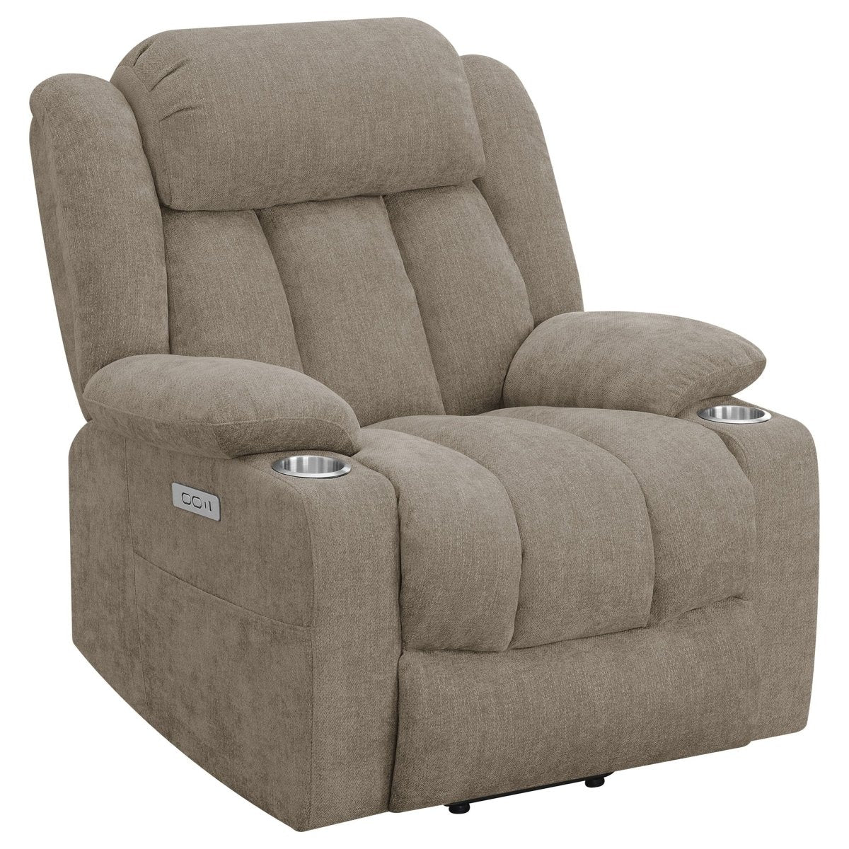 Houston - Upholstered Power Lift Recliner Chair Lift Chairs by CoasterEveryday - Walls Furniture & Mattress