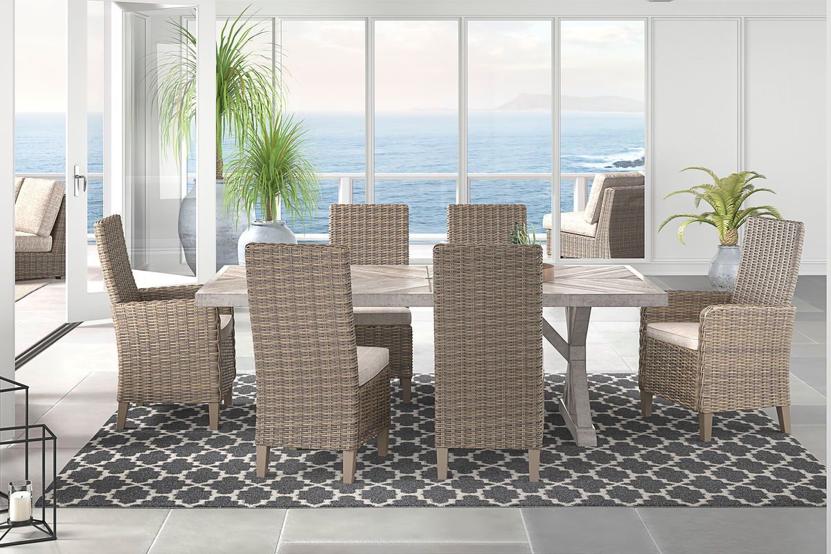 Beachcroft - Outdoor Dining Room Set 6 Piece Outdoor Sets by Signature Design by Ashley® - Walls Furniture & Mattress