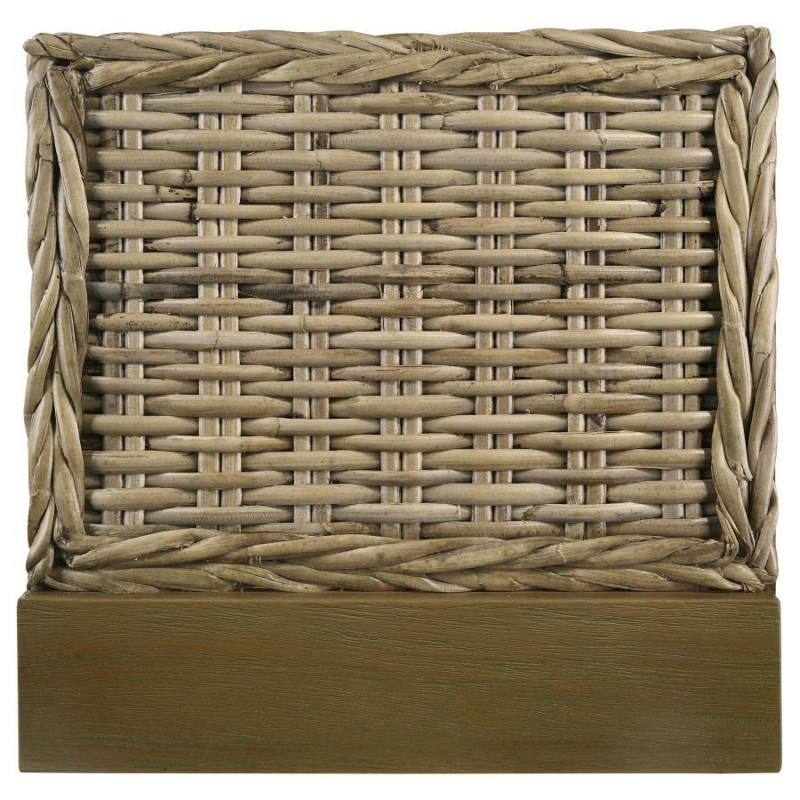 Zyla - Woven Rattan Panel Headboard Upholstered Headboards by Coaster Fine Furniture - Walls Furniture & Mattress