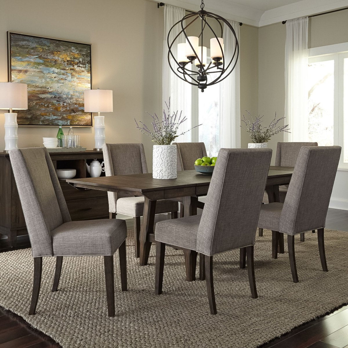 Double Bridge - Table Set 5 Piece Dining Room Sets by Liberty Furniture - Walls Furniture & Mattress