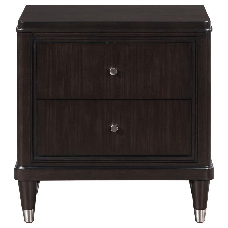 Emberlyn - 2 - Drawer Nightstand - Brown Accent Nightstands by Coaster Fine Furniture - Walls Furniture & Mattress